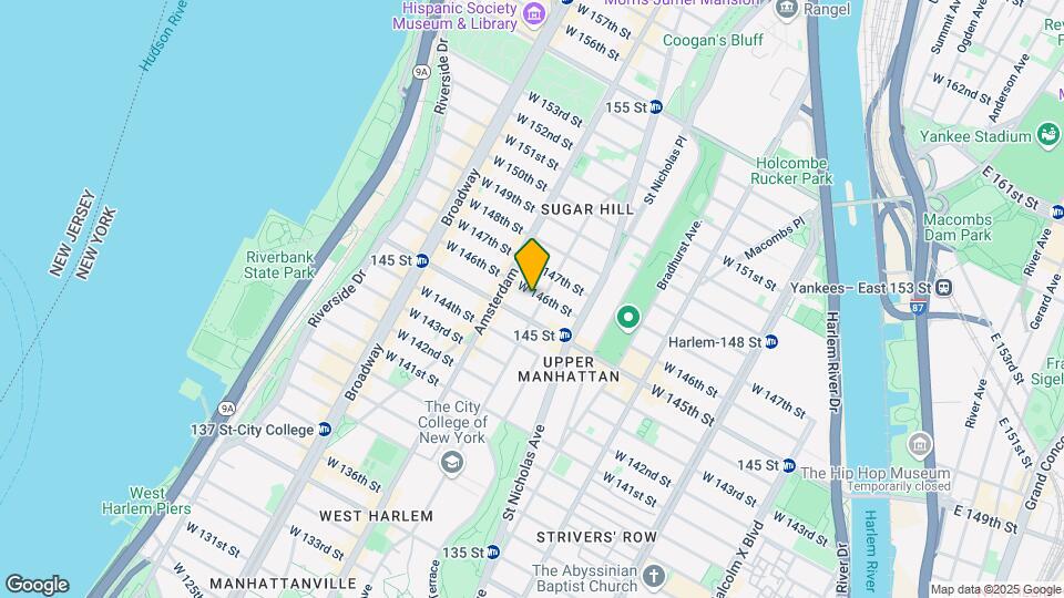 454 W 146th St Map and Location Details