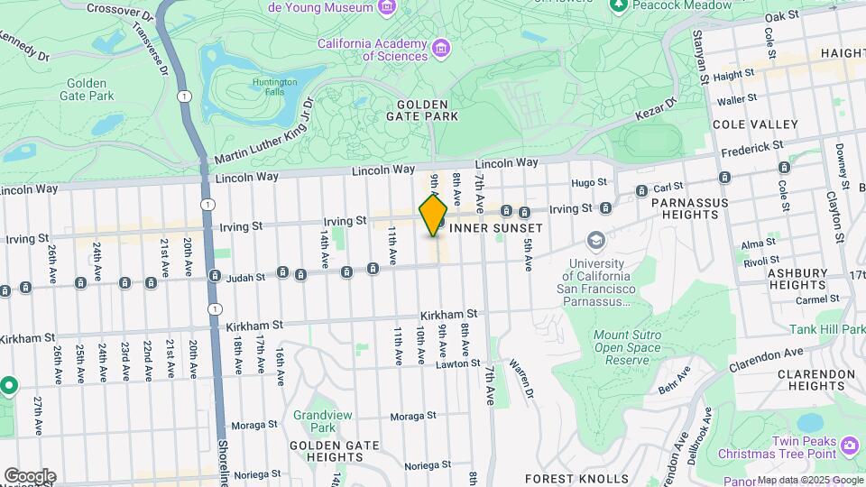 1365 9th Ave Mapa y Detalles de la Ubicación
