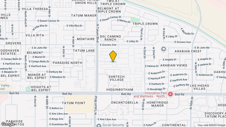 17441 N 48th Ter Map and Location Details