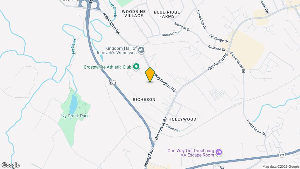 205 Wiggington Rd Map and Location Details