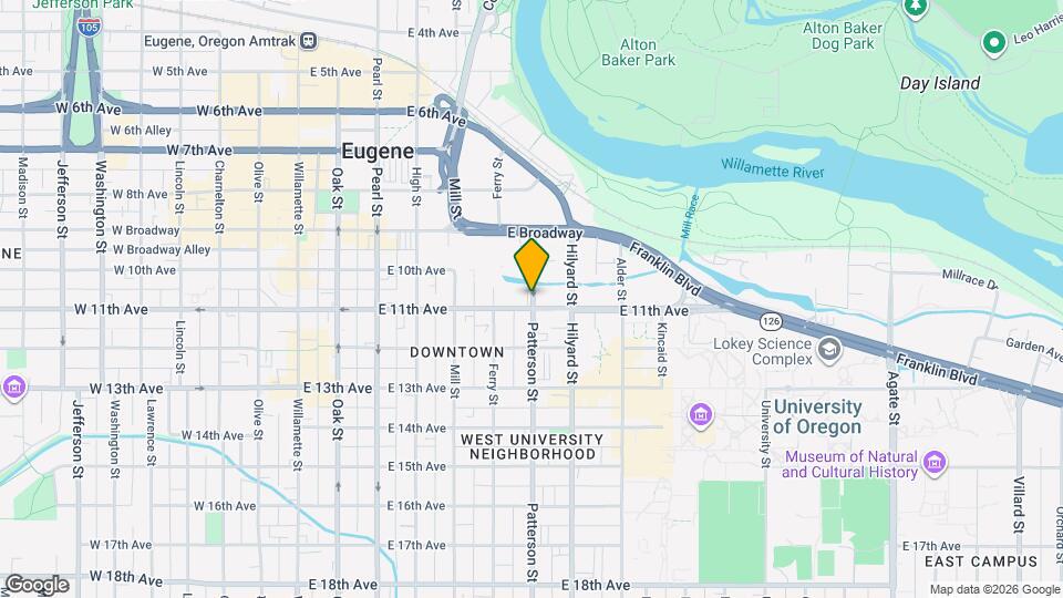 1080 Patterson St Map and Location Details