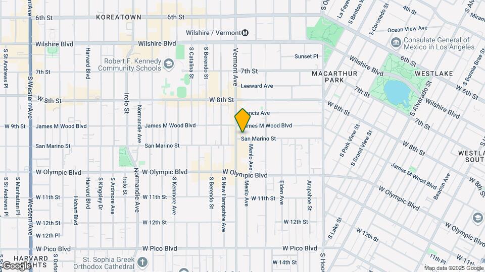2877 San Marino St Map and Location Details