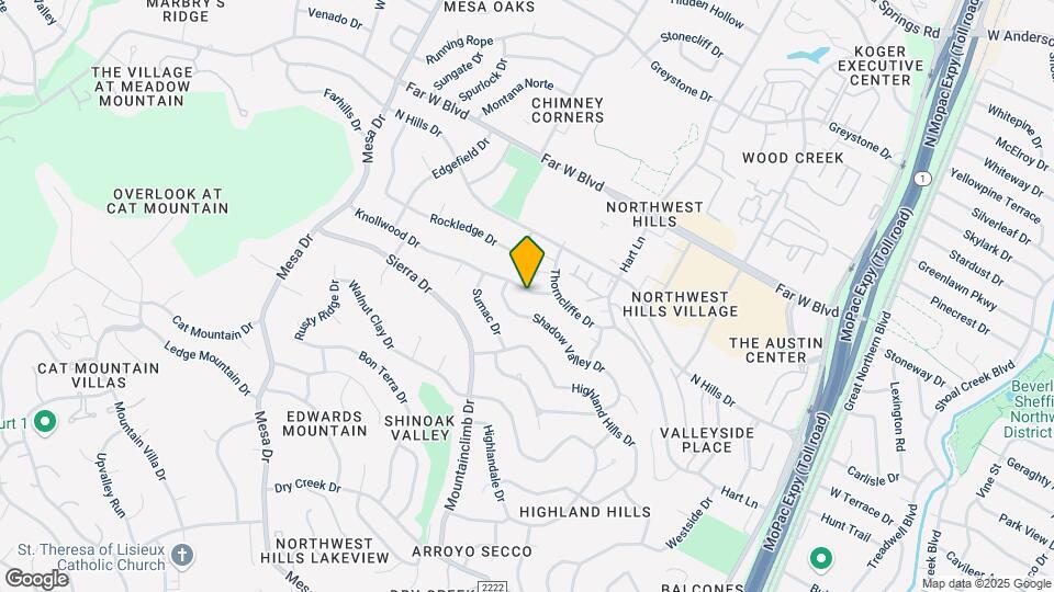 3901 Knollwood Dr Map and Location Details