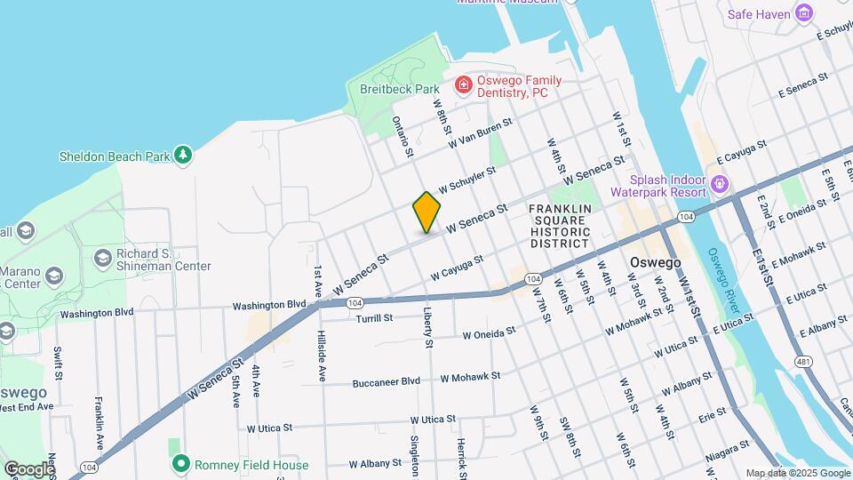 142 W Seneca St Map and Location Details