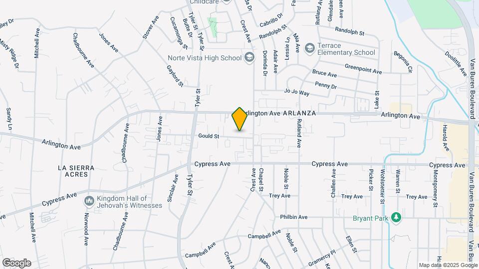 10073 Gould St Mapa y Detalles de la Ubicación