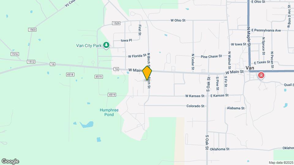 200 S Birch St Map and Location Details