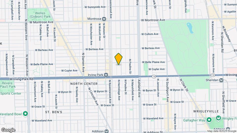 4040 N. Hermitage Mapa y Detalles de la Ubicación