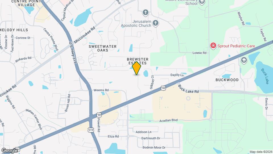 4110 Brewster Rd Map and Location Details