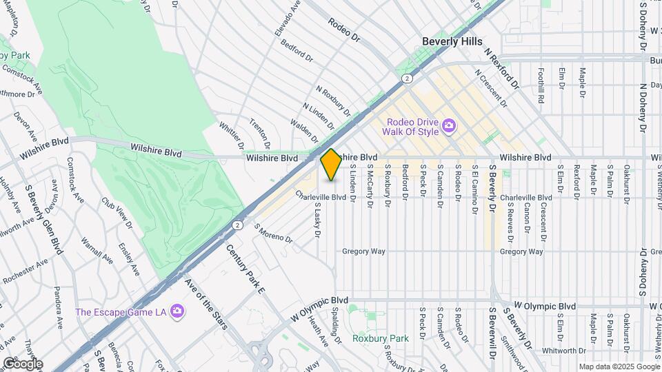 137 S Spalding Dr Map and Location Details