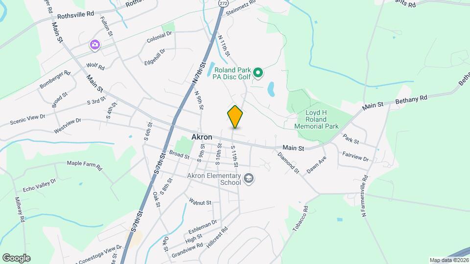 17 N 11th St Map and Location Details