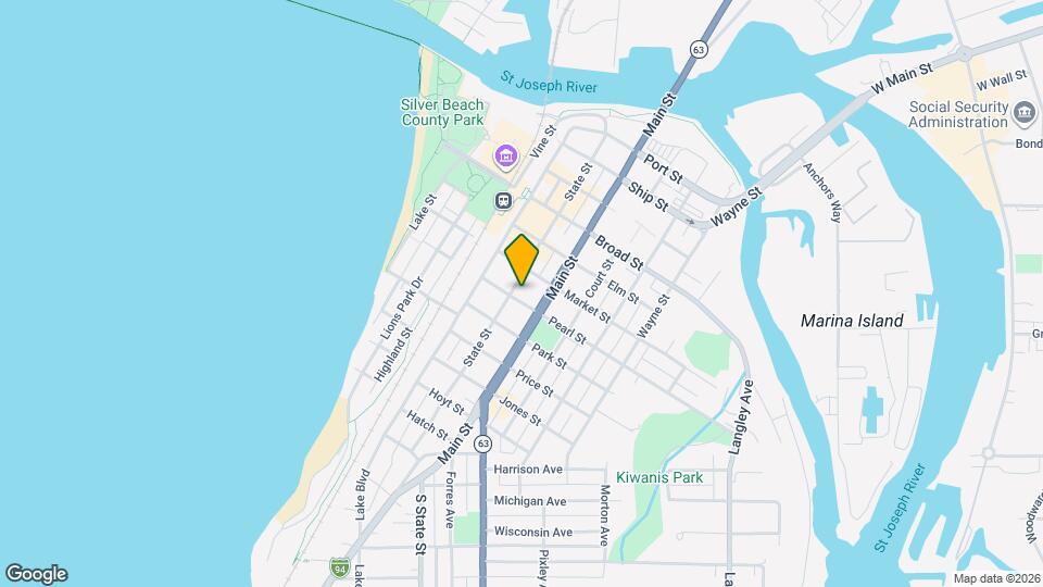 621 State St, Unit Apt. 1 Map and Location Details