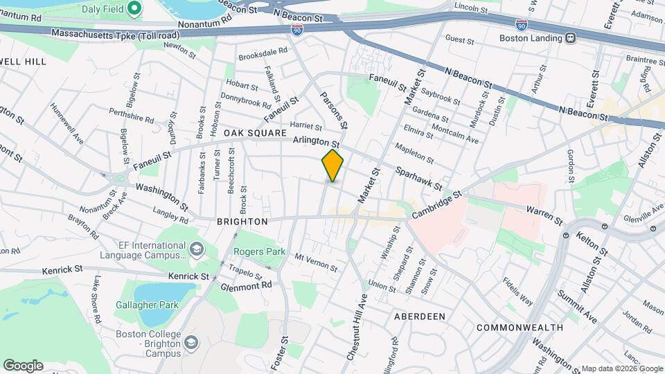 43 Surrey St Mapa y Detalles de la Ubicación