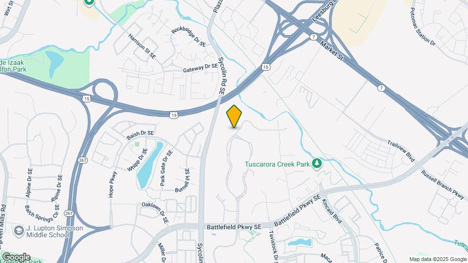 601 Beauregard Dr SE Map and Location Details