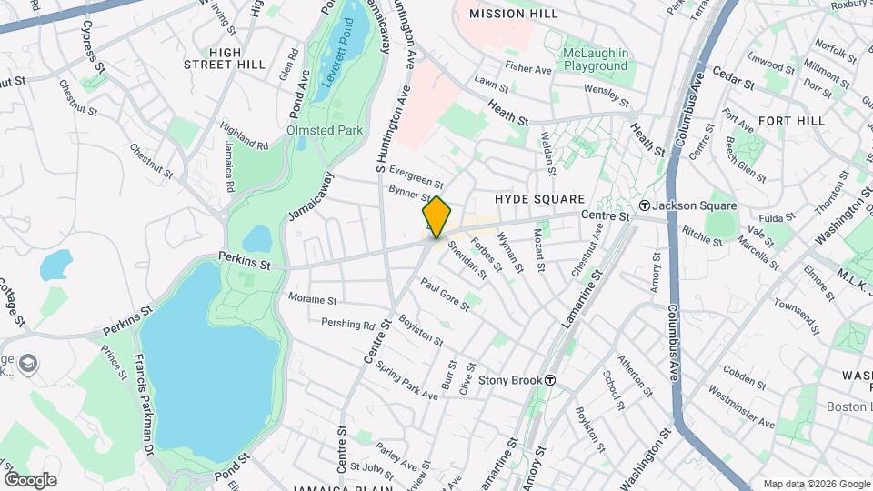 386 Centre St, Unit 1 Map and Location Details