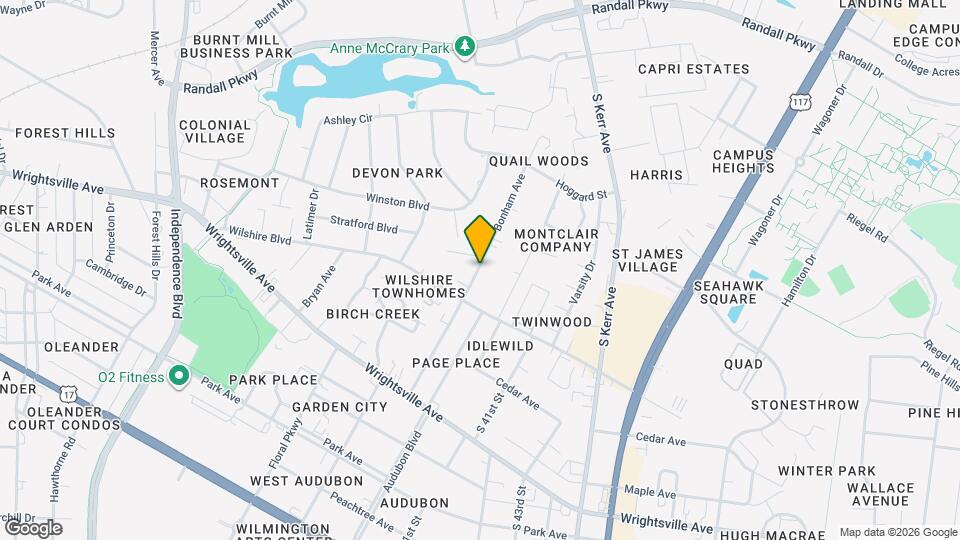 827 Bonham Ave Map and Location Details