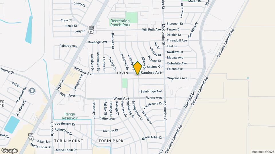 5605 Waycross Ave Map and Location Details