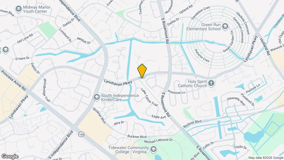 3646 Sylvan Ct, Unit 1 Map and Location Details