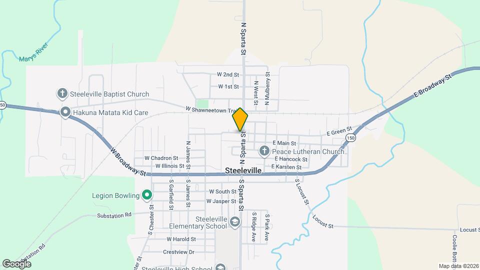 507 N Sparta St Map and Location Details