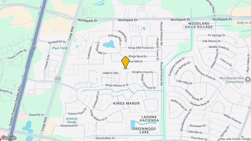 22000 Knights Cove Dr Map and Location Details