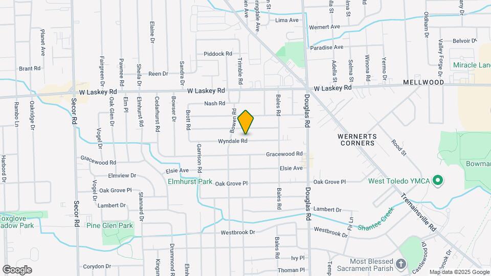 2708 Wyndale Rd Map and Location Details