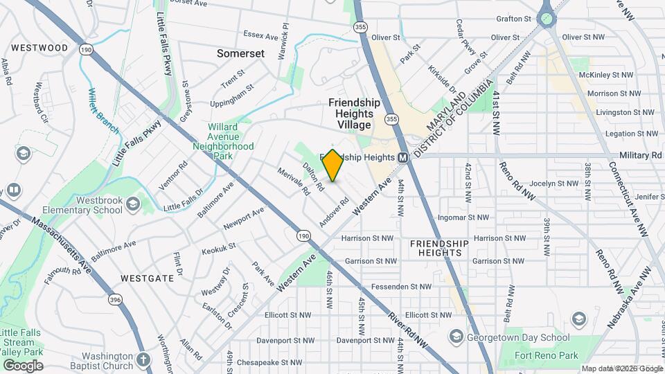 4512 Cortland Rd Map and Location Details