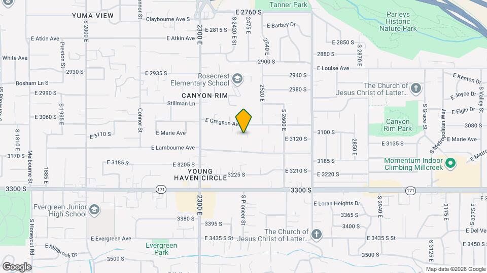 3113 Gregson Ct Map and Location Details