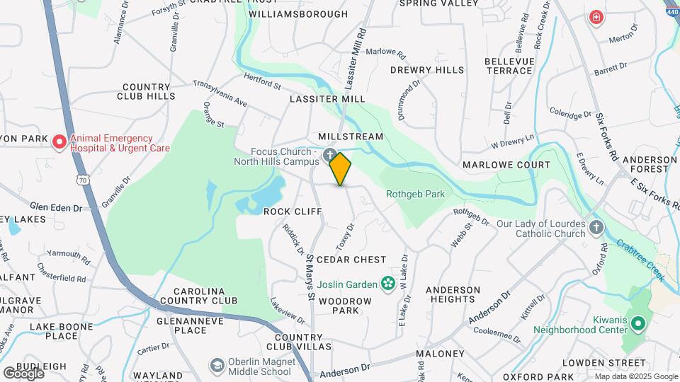 3401 White Oak Rd Map and Location Details