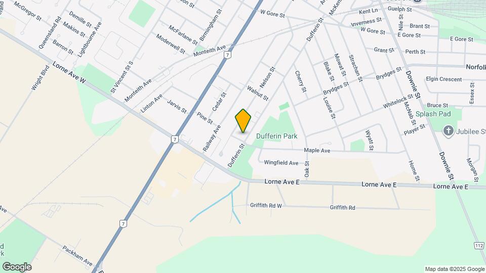 316 Dufferin St Map and Location Details