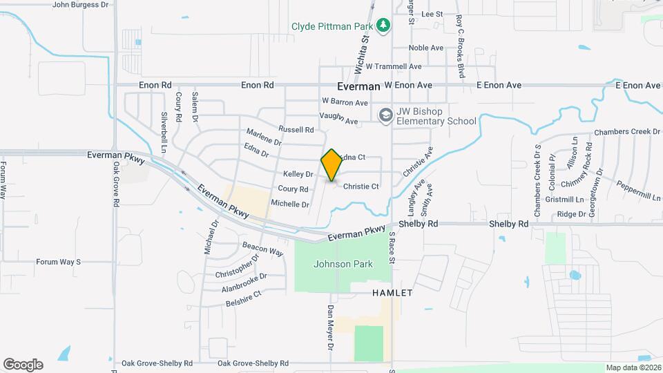 633 Christie Ct Map and Location Details