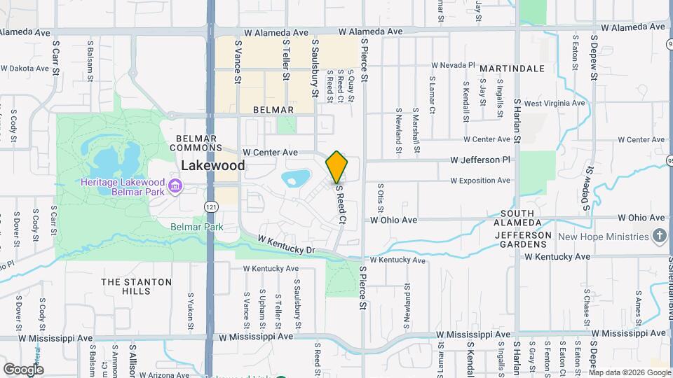 Belmar Villas Leasing Ctr Map and Location Details