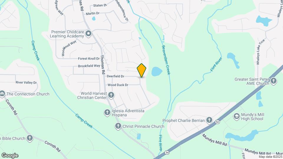 219 Deerfield Dr Mapa y Detalles de la Ubicación