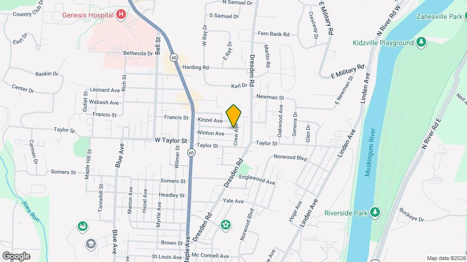 407 Winton Ave Map and Location Details