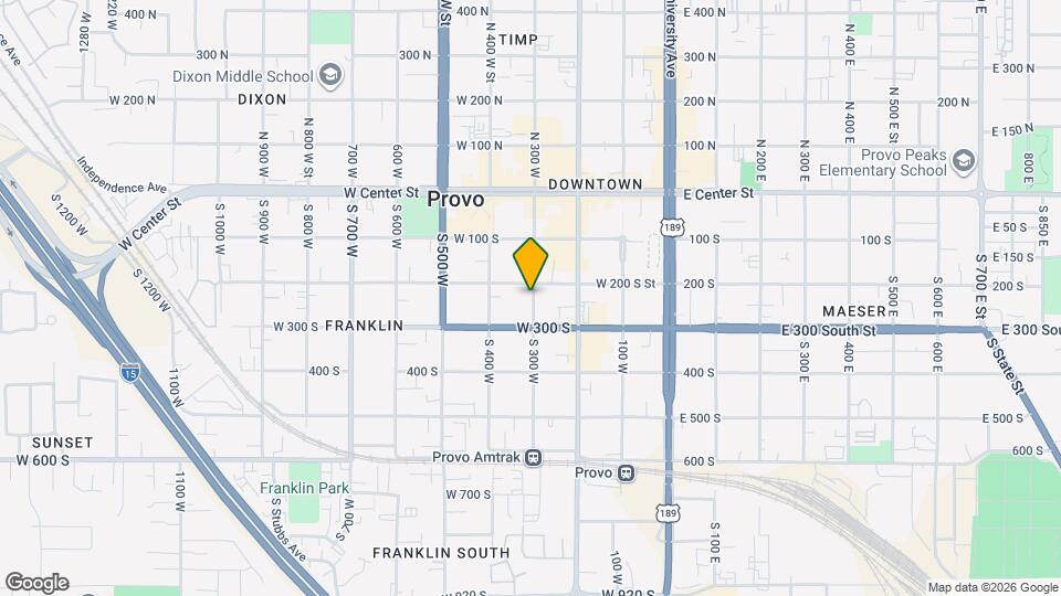 228-230 S 300 W Map and Location Details