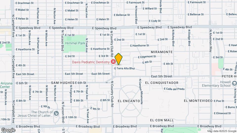 3131-3137 E Terra Alta Blvd Map and Location Details