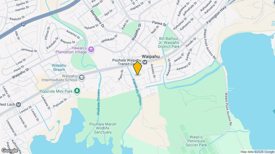 94065 Waipahu Depot St Map and Location Details