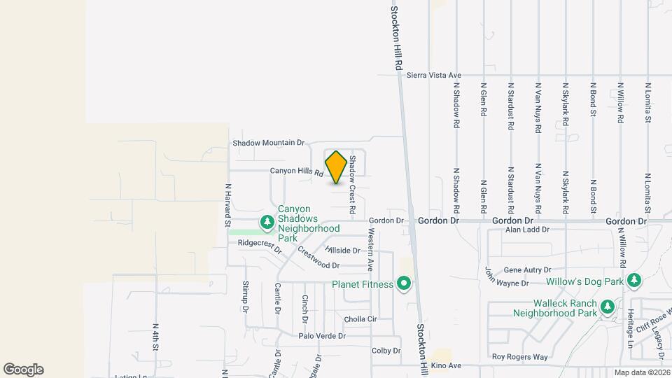 987 Shadow Crest Cir Map and Location Details