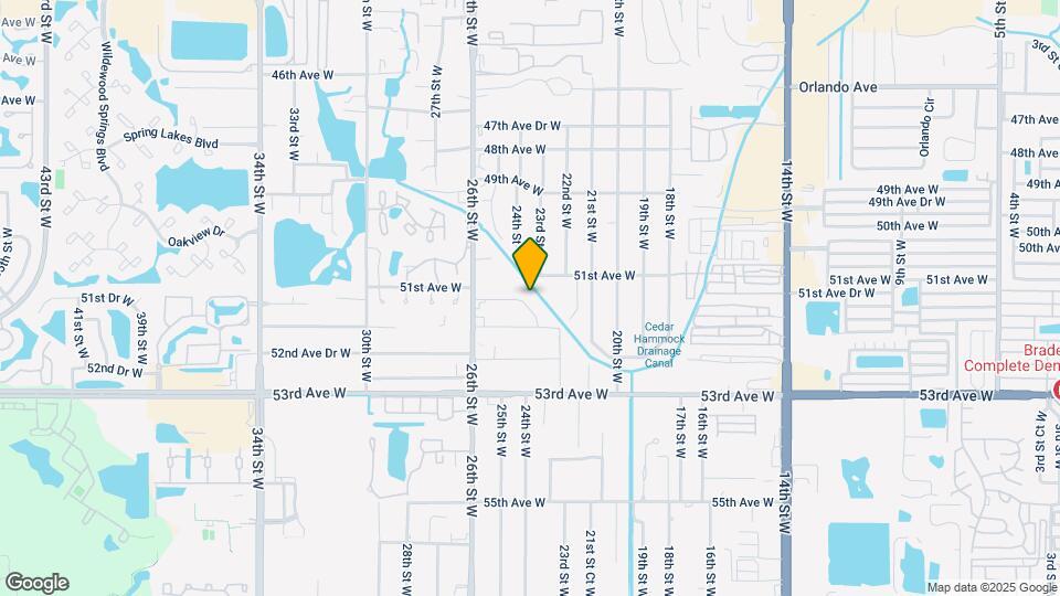 2403 51st Avenue Dr W Map and Location Details