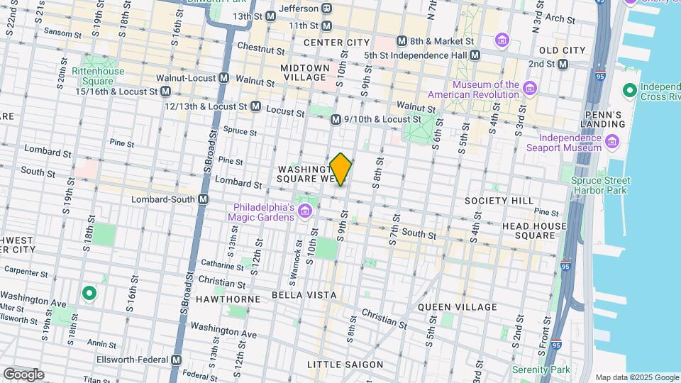 406 S 9th St Mapa y Detalles de la Ubicación