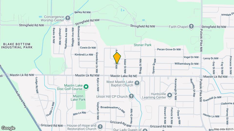 3510 Avondale Dr NW Map and Location Details