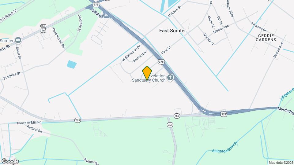 1030 Nottingham Dr Map and Location Details