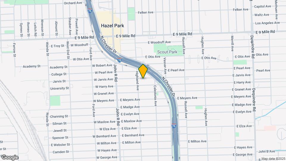 536 E Jarvis Ave Map and Location Details