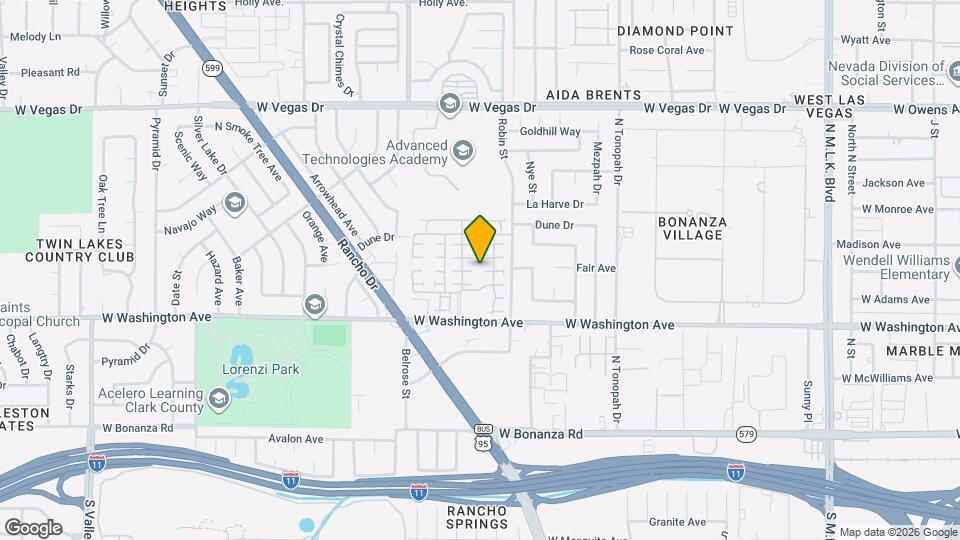 2512 Birds Nest Cactus Ct Map and Location Details