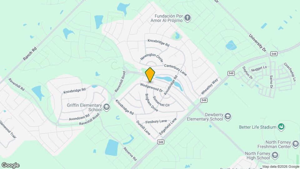 1122 Wedgewood Dr Map and Location Details