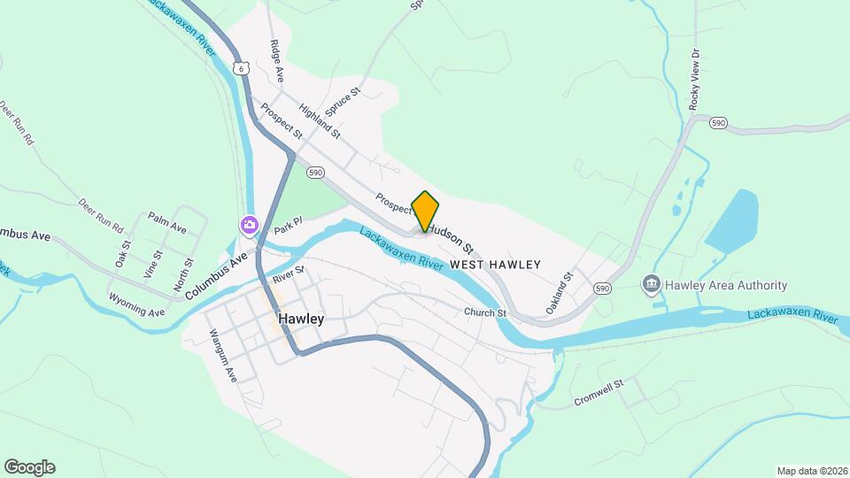 628 Hudson St Map and Location Details