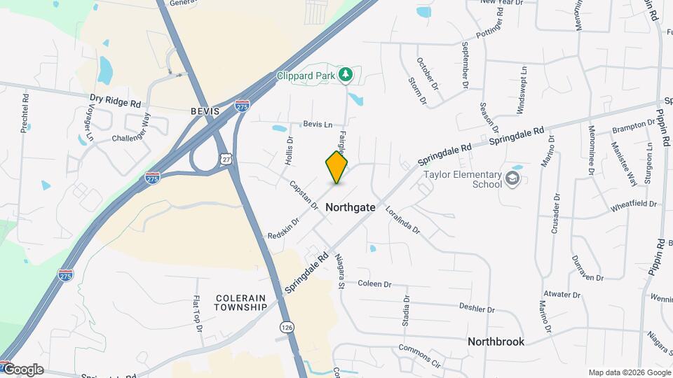 3437 Redskin Dr Map and Location Details