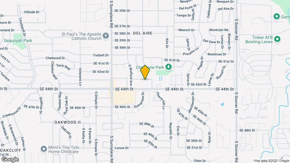 4313 Epperly Dr Map and Location Details
