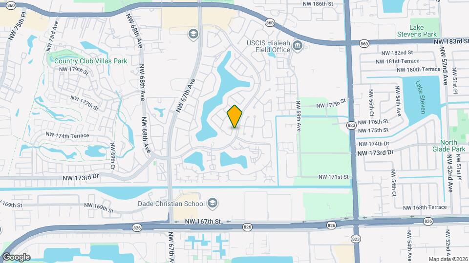 17317 NW 63rd Ave Map and Location Details