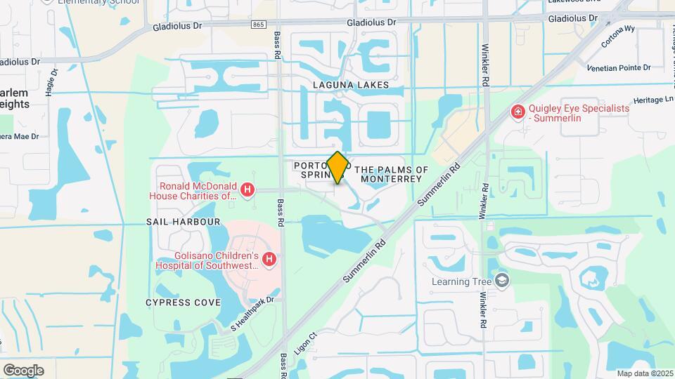 15780 Portofino Springs Blvd Map and Location Details