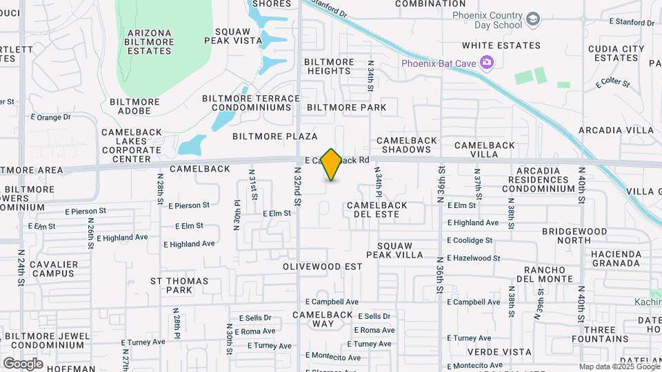 3235 E Camelback Rd Map and Location Details