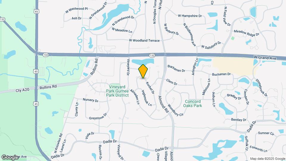 7503 Korbel Dr Map and Location Details